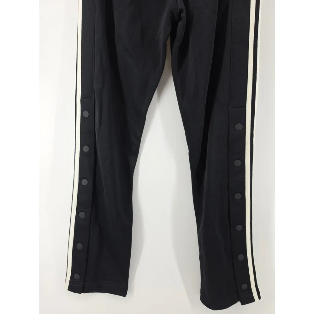 Adidas McDonalds All American Games Track Pants Black White Stripes Mens Small